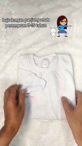 BAJU KAOS ANAK PEREMPUAN LENGAN PANJANG TERBARU