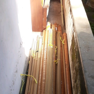 CARBON SUTET MENTAH D 711mm SIZE 200CM BAHAN JORAN KUAT