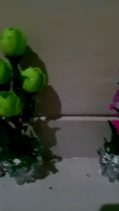 bunga hias akrilik vas kaca all varian