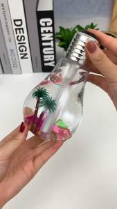 灯泡加湿器 (1个) Bulb Humidifier  #灯泡加湿器，香薰加湿器，颜色多变🌈. 生活日常小神器