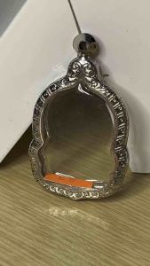 กรอบพระ ทรงเสมา สแตนเลสแกะสลักแบบเรียบและลายไทย กรอบพระเครื่อง กรอบพระสำเร็จ ตลับพระ