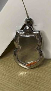 กรอบพระ ทรงเสมา สแตนเลสแกะสลักแบบเรียบและลายไทย กรอบพระเครื่อง กรอบพระสำเร็จ ตลับพระ