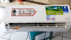 KIPAS ANGIN MODEL AC 2PK/HEMAT LISTRIK CUMA 30 WATT/TINGGAL COLOK/MANUAL