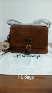 Tas Polos Suede Velvet Tas Wanita Kualitas Bagus dari Brand MICKEY DISNEY Import kd 153