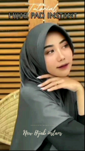 NEW JILBAB SEGITIGA JERSEY PEDHIJAB PINGUIN SEGITIGA