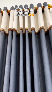 GORDEN PINTU DAN JENDELA RENDA HATI UKURAN 135CM X 220CM BAHAN EMBOS FREE TALI