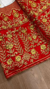 [PRE-ORDER] Semistitched Embroidery Lengha ( Delivery 15 days )