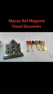 Macau Metal Ref Magnet for Souvenirs / Collections