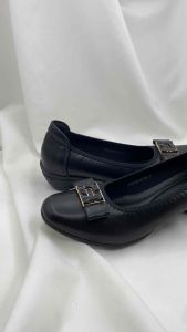 D345 รองเท้าคัทชู Tripper หัวมน ส้นสูง 1.5 นิ้ว เสริมฟองน้ำ นุ่ม ใส่สบาย ไซส์ 36-40 พร้อมส่ง