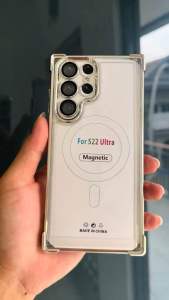 Samsung Galaxy S25 Ultra / S25 Plus / S25 / S24 Ultra / S24 Plus / S24 Soft Hard Case transparan clear bumper anti crak shocprof casing cover - Gold S24