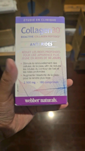 Viên uống đẹp da tóc móng Verisol Bioactive Collagen Peptide WEBBER NATURALs Hộp 180 viên - Lazada