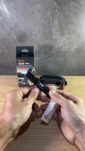 Fitorch EC10 V2.0 ไฟฉายรุ่นใหม่ ขนาดเล็ก กระทัดรัด เพิ่มความสว่างสูงถึง 1000 lumens พร้อมสวิตซ์กดท้าย