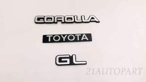 Emblem Corolla GL Harga Sudah 3PCS