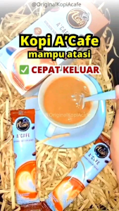 Acafe Kopi Bubuk Praktis: Isi 5 Sachet Minuman Kopi Original