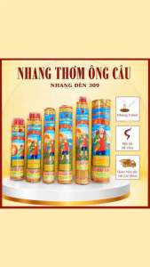 Nhang Thơm Ông Câu Cao Cấp Dòng Thượng Hạng Hàng Chính Hãng 3 Tấc 4 Tấc 5 Tấc