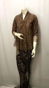 KEBAYA FLOY KARTINI TANGAN PANJANG KUTUBARU / KEBAYA MEWAH TERLARIS REALPICT