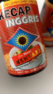 Kecap inggris 150ml halal cap sinar mentari bumbu penyedap masakan