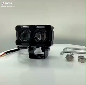 Lampu tembak laser SQL 2MATA hi low putih kuning berkualitas super terang