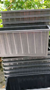 combo 4 chậu chữ nhật trồng cây cỡ lớn dài 63 cao 30 rộng 26cm