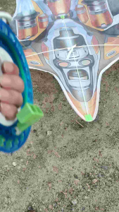 (ONLY KITE)airplane Kite(1.1m/1.4m)layang-layang kapal terbang flying kite for kids professional kite Outdoor play steering kite