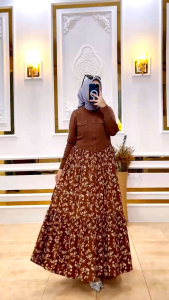 Leticia Dress NEW - Rajut Mix Import Plisket China Ld 110 Pj 138