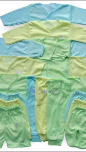 18 Pcs Setelan Baju Bayi Baru Lahir Polos Baju Celana Set Pakaian Bayi New Born Perlengkapan Bayi Baru Lahir Komplit Murah Paket Lahiran Bayi Laki Laki Perempuan 9 Setelan Bayi Baru Lahir Lengkap 0-3 Bulan Baby Gift Set Lucu -Pou Baby
