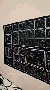 โปสเตอร์ จุดเข้า Forexคริปโต ( ยาว 1 เมตร )