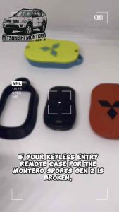 Mitsubishi Montero Sports Gen 2 / Mitsubishi Adventure Keyless Entry Remote Case Replacement
