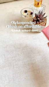 Implora Blush Soft Powder Candy Waterproof Natural Blush On Pigmented Tahan Lama