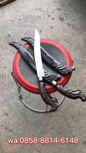 TERLARIS GOLOK PISAU GOLSEM NAGA KAYU BAKO
