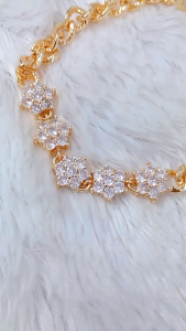 Medanbro Acc-1560 Gelang tangan wanita cakep gelang titanium mata zc uk 18cm