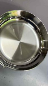 Chảo inox 3 lớp iDream bền đẹp nấu ăn cực đã Inox 304 có 6 size 20cm 22cm 24cm 26cm 28cm 30cm