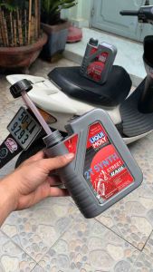 Nhớt Pha Xăng Cao Cấp Xe 2 Thì Liqui Moly MOTORBIKE 2T SYNTH STREET RACE - 1505 - Jaso FD Made in Germany