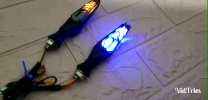 Lampu Sen LED Running DJ Model Detak Jantung Universal