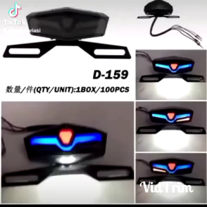 Lampu stop led plus breket 3in1 Klx-Crf-Vixion-Wr155-Rx King Universal