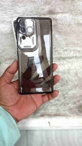 CASE CLEAR AIR BAG VIVO V30 30 PRO. SILIKON CASING BENING TRANSPARAN HITAM PUTIH PRESISI