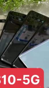 Nắp Lưng S10 5G zin mới thay mặt lưng Samsung s10-5g hàng chuẩn giá tốt