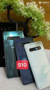 kính lưng Sam Sung S10 zin full kính camera