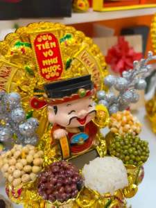 Tháp Thần Tài ngũ đậu thu hút tài lộc ông thần tài ngoắc được