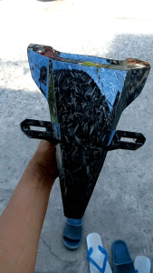 Tameng Dada Depan Vario 125 & 150 New 2018 Karbon