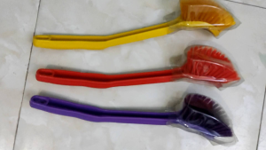 Cọ rửa toilet bồn cầu vệ sinh hình cong chắc chắn dầy dặn hàng nhựa Cao cấp