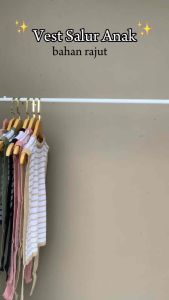 VEST ANAK TERBARU SALUR / ROMPI ANAK SALUR / ATASAN LUCU ANAK