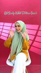 Ar Rafi Hijab segiempat Scarf Fortuna jilbab mewah