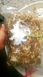 ดอกแคดิบ แห้ง