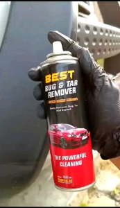 PEMBERSIH NODA ASPAL-BUG & TAR REMOVER BERSIHKAN NODA ASPAL LEM GETAH 300ML BONUS LAP MICROFIBER