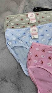 กางเกงในผู้หญิง 10 ตัว 115 บาท เอว 22-29 นิ้ว ผ้านิ่ม ใส่สบาย สุดคุ้ม 🌥️