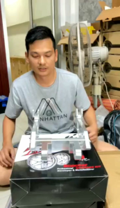 พร้อมส่งในไทย!!! บูสกลางสวิงอาร์ม ลูกศร V3 ใส่เพื่อเพิ่มความแข็งแรงของการยืดเกาะกับตัวรถ งานอลูมิเนียม