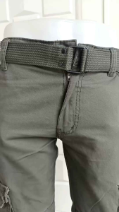 Celana Cargo / Celana Cargo Panjang / Celana Pria / Celana Cargo Import Loreng BA WANG CHENG Free Sabuk