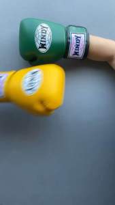 Windy BGVH Genuine Leather Classic Muay Thai Boxing Gloves Velcro