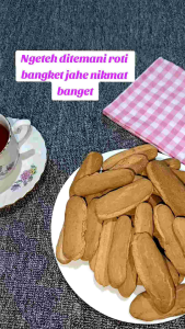 Bangket Jahe Manis Hangat Lumer di Mulut